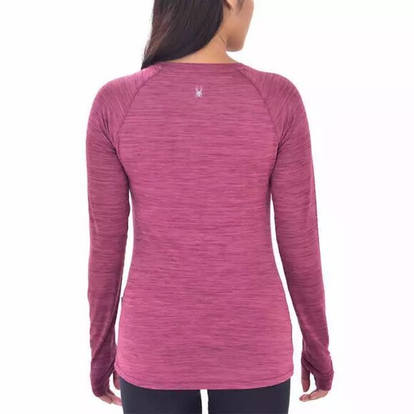 NWoT Spyder Active Women's Brushed Long Sleeve Active Tee Size L $50 4HL31 - Picture 4 of 4